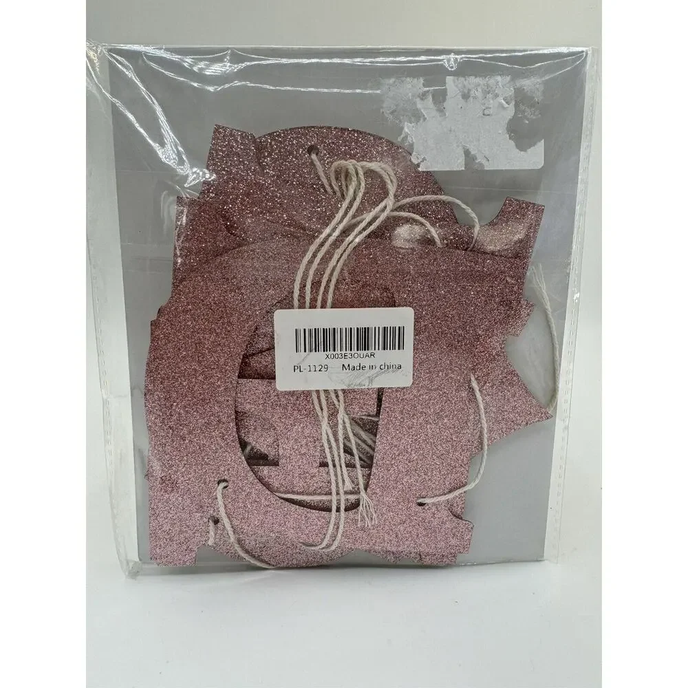 RIP FAKE ID Banner , Pink/Rose Gold 21st Birthday Decorations‎ for HER Funny NEW